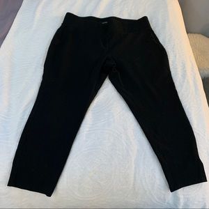 Torrid Ponte Slim Fix Black Pull-On Pixie Pant